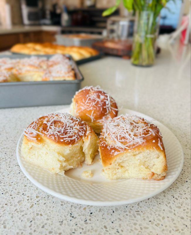 Brazilian Condensed Milk &amp; Coconut Rolls