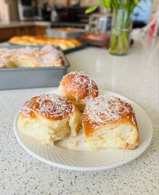 Brazilian Condensed Milk &amp; Coconut Rolls