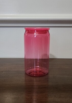 Plastic Hot Pink Cup