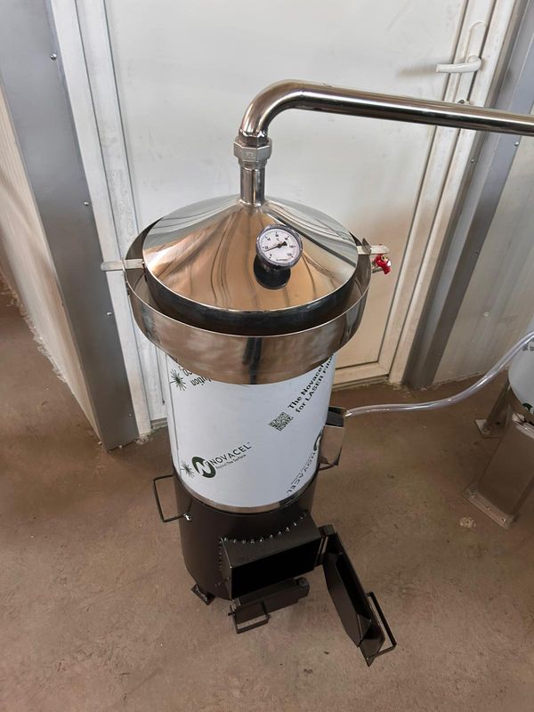 Destylator 40 litrów z paleniskiem