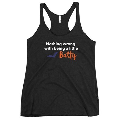 A lil Batty  Racerback Tank