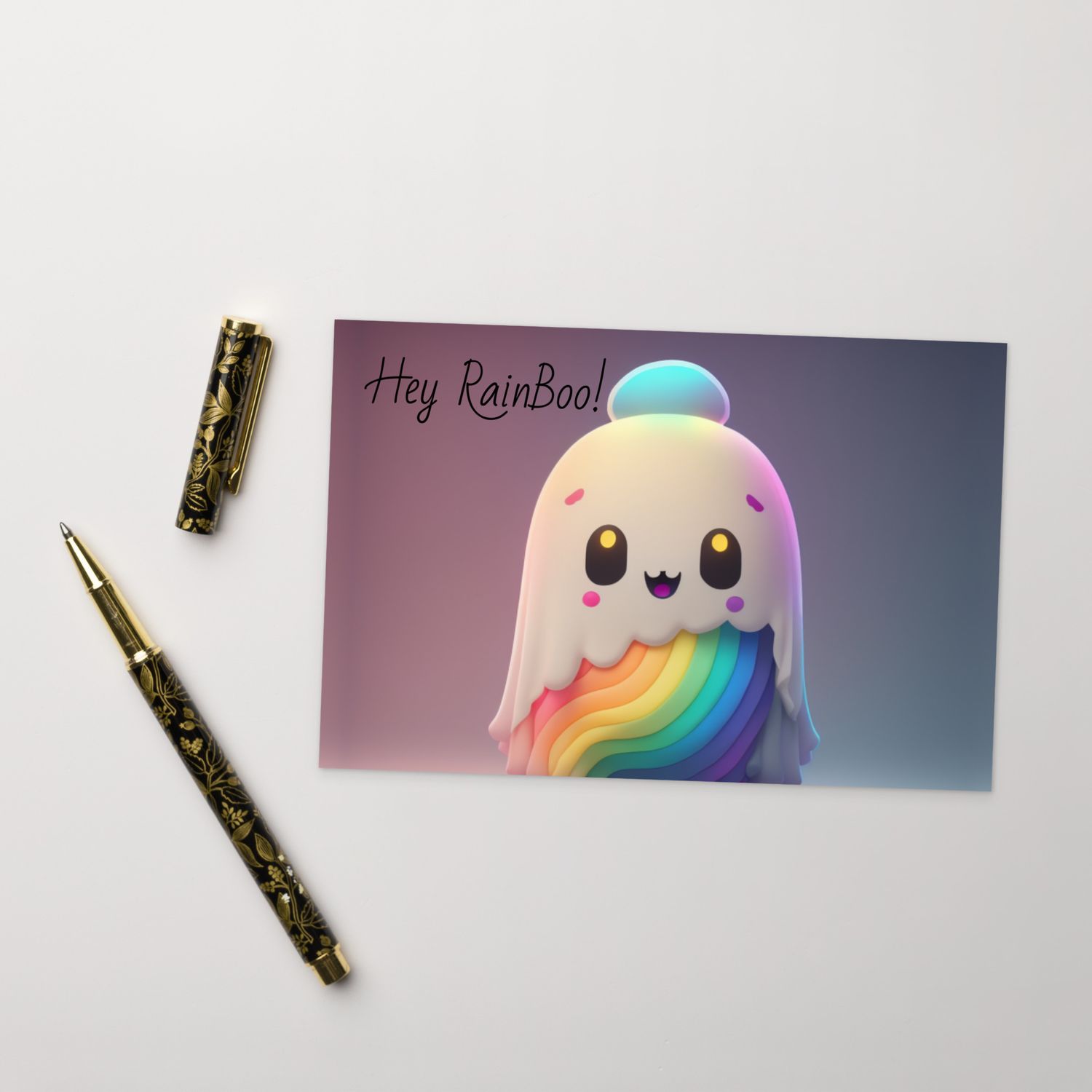 RainBoo! Standard Postcard