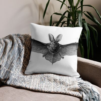 A Batty Pillow Case