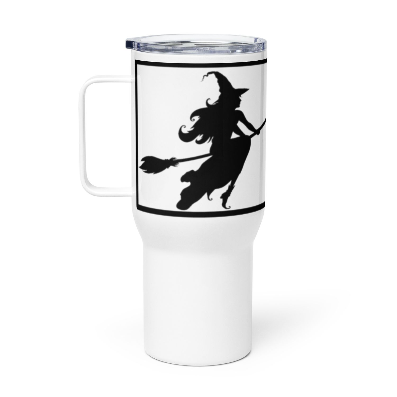 A Witchy Ton to Brew Travel mug with handle