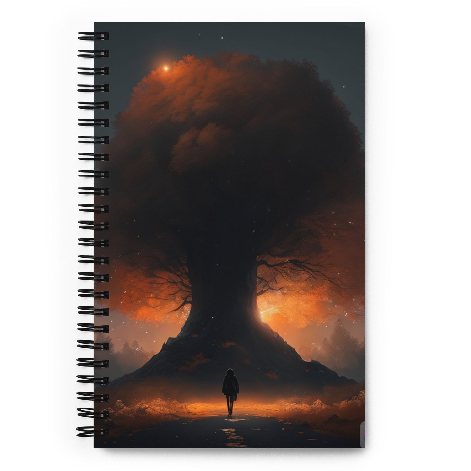Spiritual Tree Spiral notebook