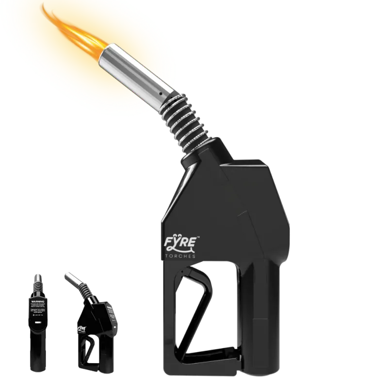 NEW! "Gas Pump" Shaped Torch Refillable and Adjustable Flame