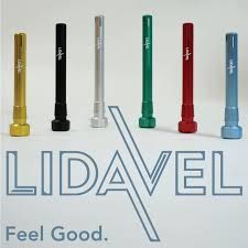 NEW "THE STEM" by LIDAVEL AEROSPACE GRADE ANODIZED ALUMINUM (SHORT 4.5") 14 mm PIECE