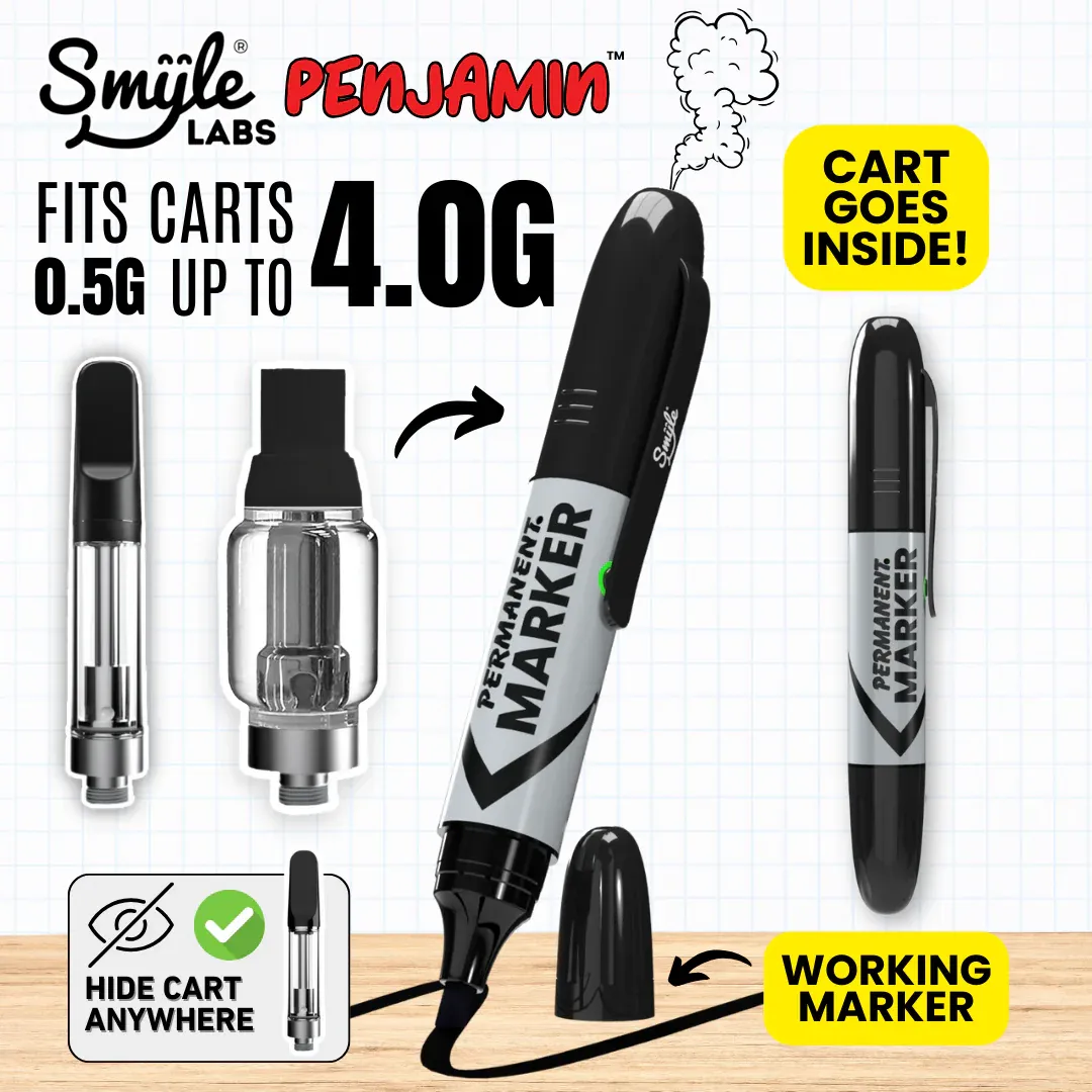 NEW ! Permanent Marker Penjamin Cart Battery