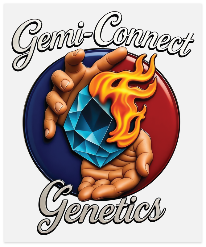 Gemi-Connect Genetics "UNITED GRASS SMOKERS OF AMERICA"  RED T-SHIRT