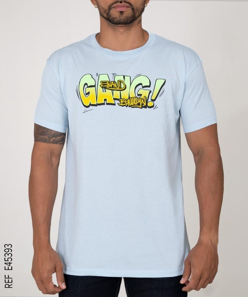 Camiseta Oversize Pitbull Gang.