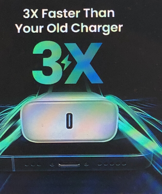 30 Watts Apple Phone Case Charger 3x Faster Than Normal.