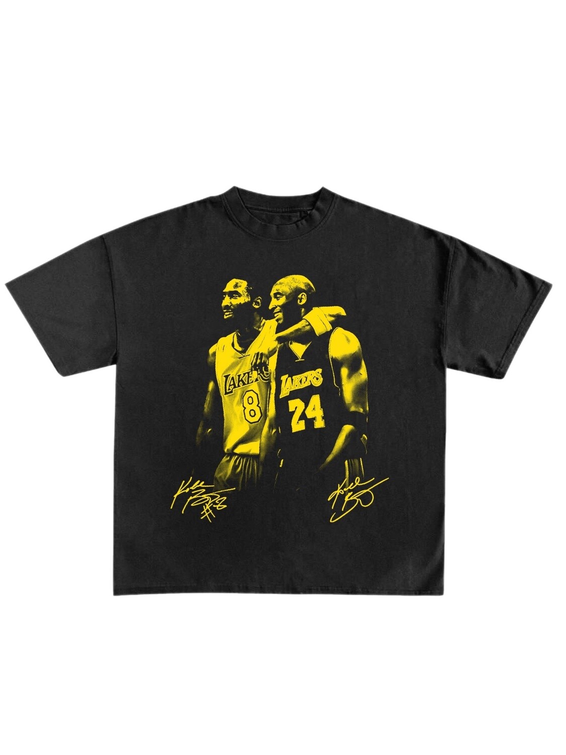 T-shirt Ghost Country Kobe Yellow, Size: small