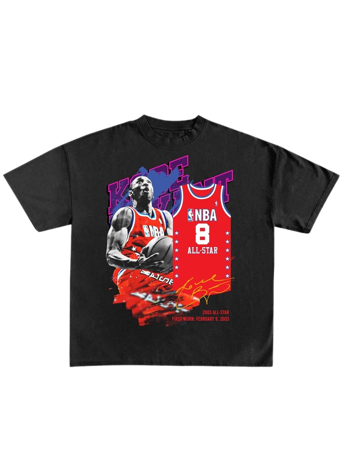 T-shirt Ghost Country Kobe 8, Size: Large