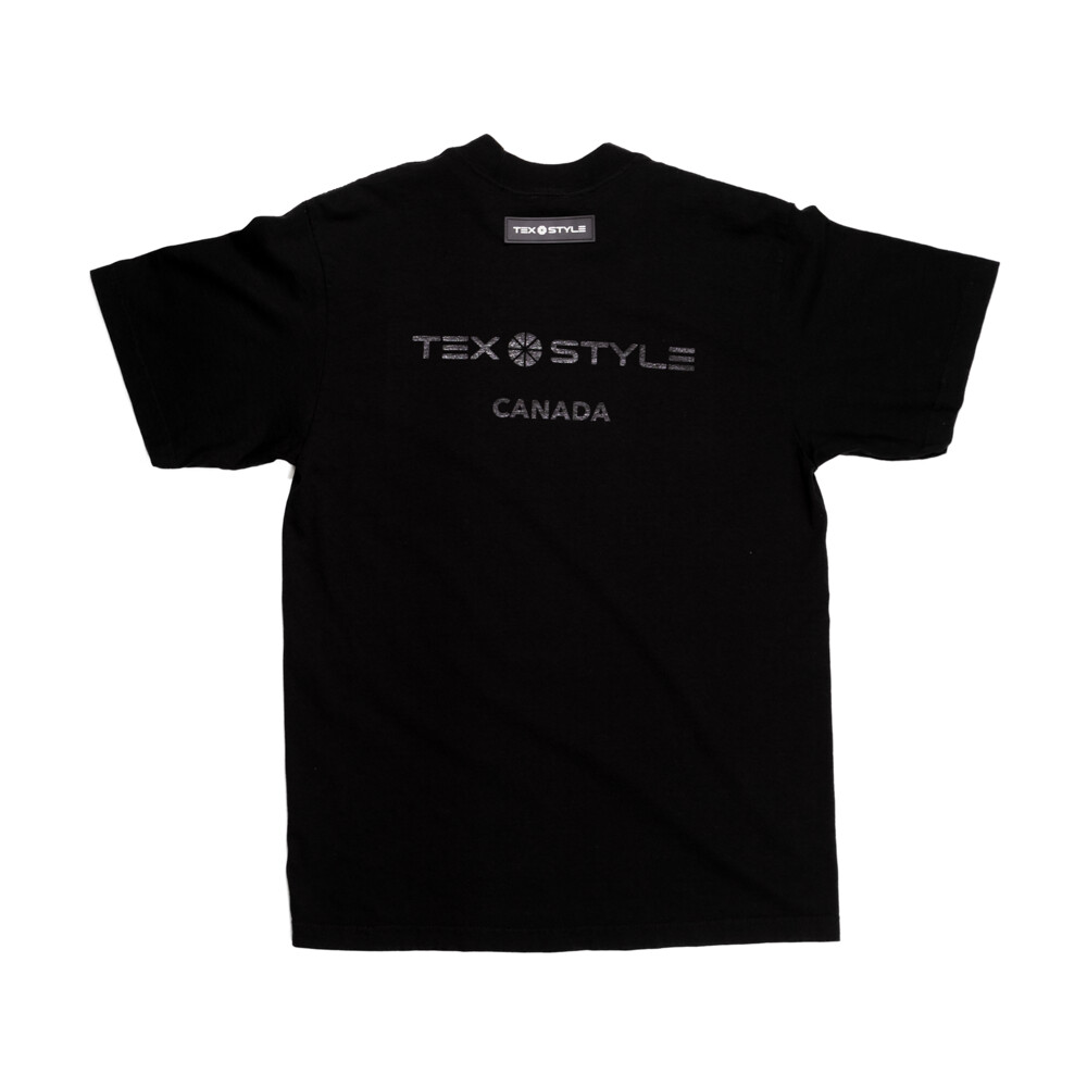 T-shirt Oversized Texstyle OG, Colour: Black, Size: x-small, Material: 100% Coton