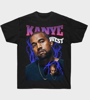 T-shirt Ghost Country Blue Kanye West