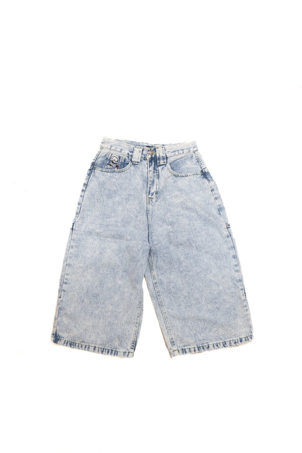 Gone Baggy Light blue jort denim, Size: X-small, Colour: Blue