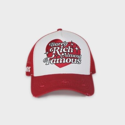LIMITED EDITION Red Distressed Trucker Hat