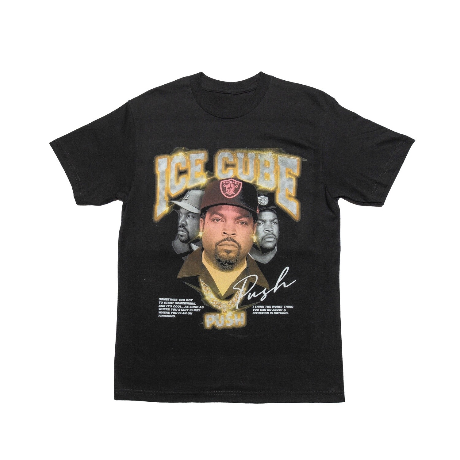 T-shirt Ghost Country Ice Cube, Colour: Black, Size: Small