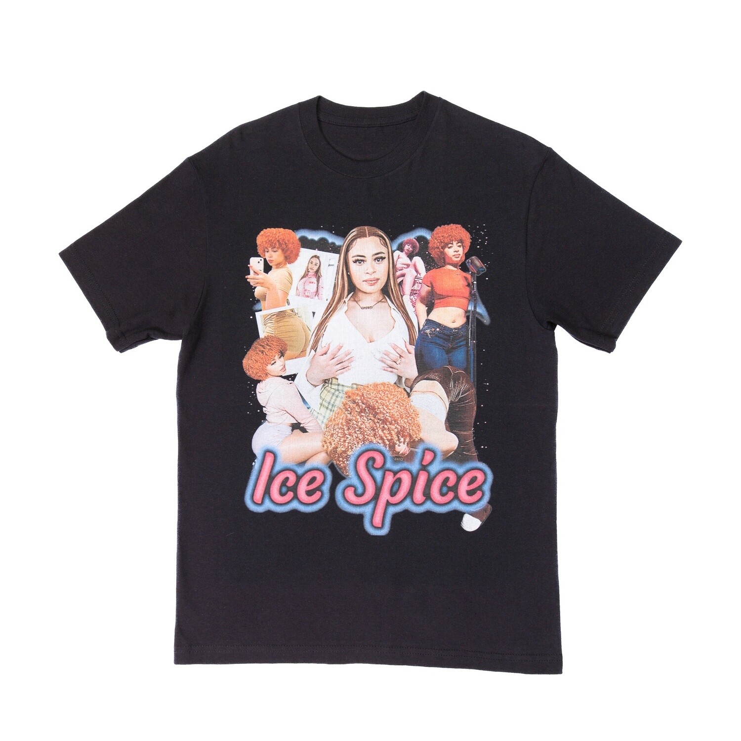 T-shirt Ghost Country Ice Spice, Colour: Black, Size: Small