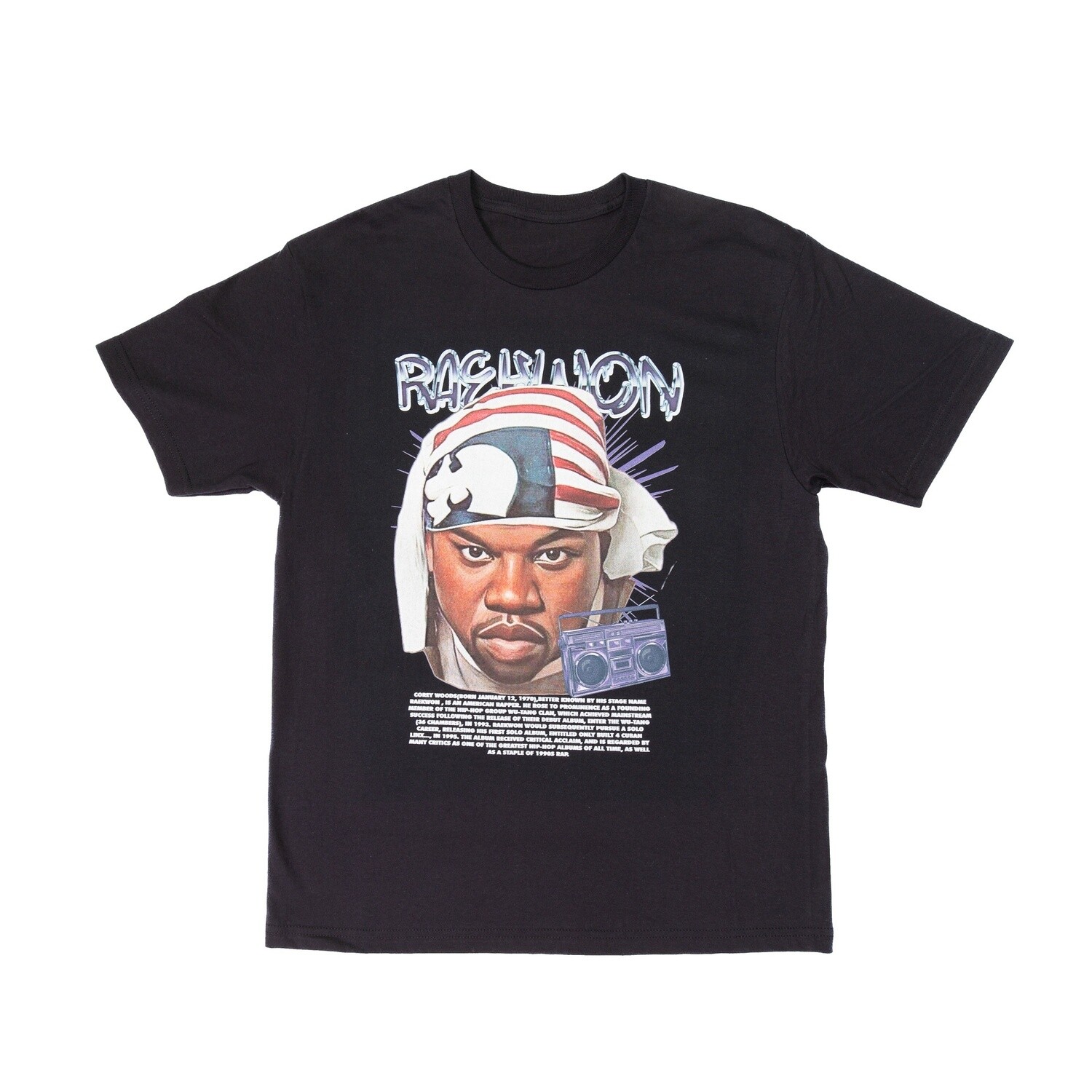 T-shirt Ghost Country Raekwon, Colour: Black, Size: Small