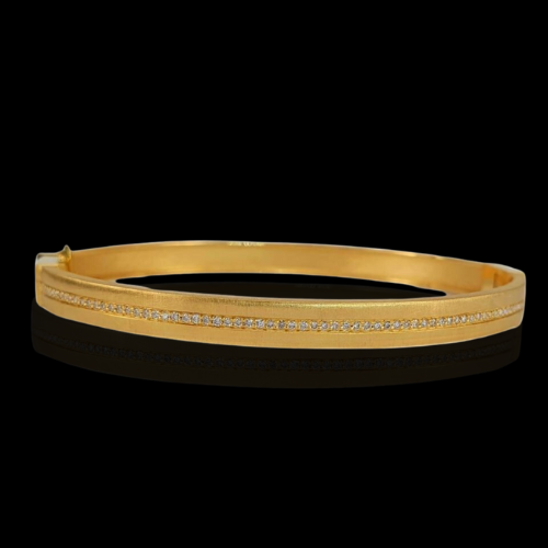 Marika Desert Gold Bracelet with Diamonds