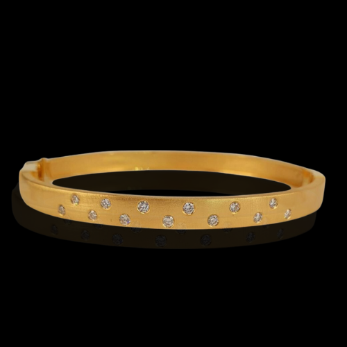 Marika Desert Gold Bracelet with Diamonds