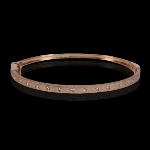 Merika Desert Gold Bracelet with Diamonds