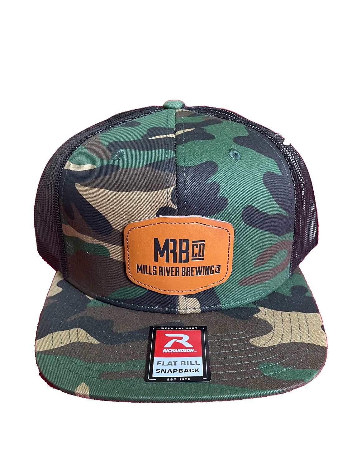 Camo Flat Bill Snapback