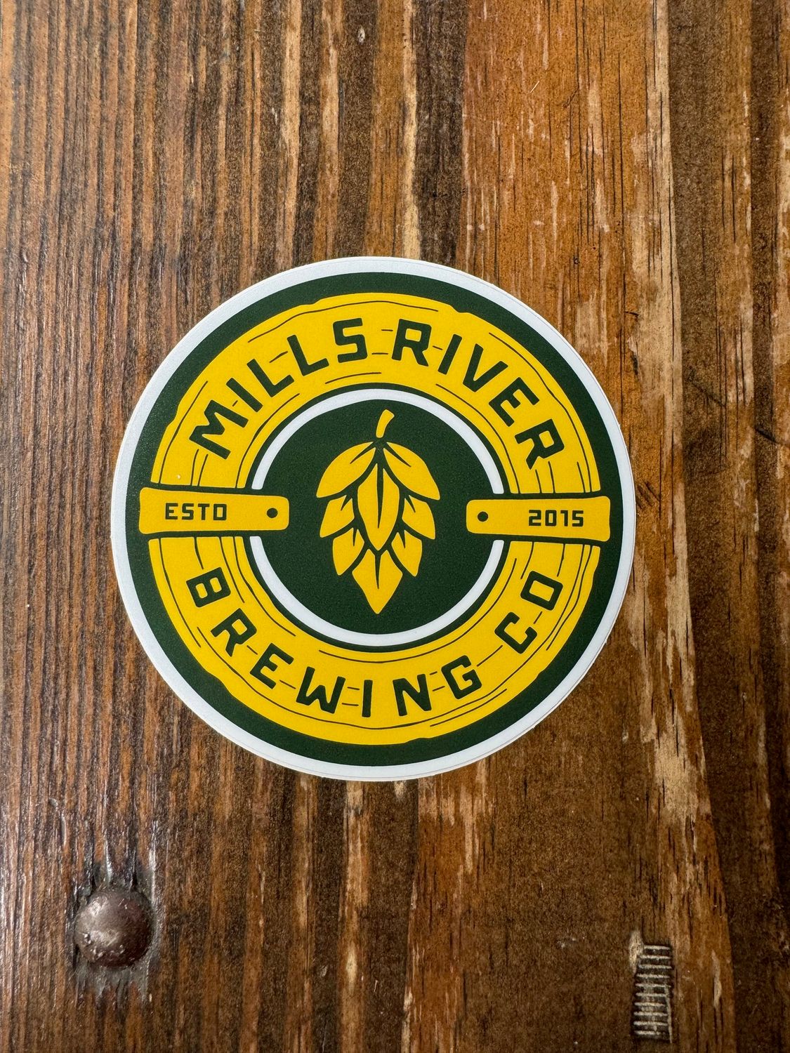 MRB Round Logo Sticker