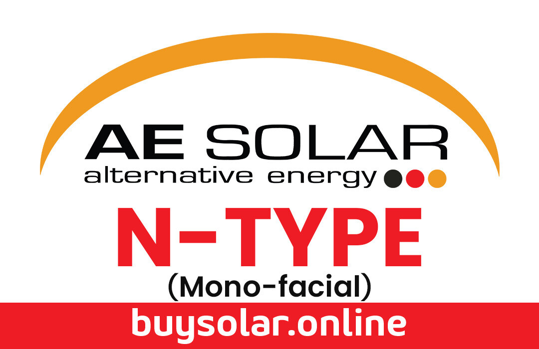 AE SOLAR N-TYPE Mono-facial