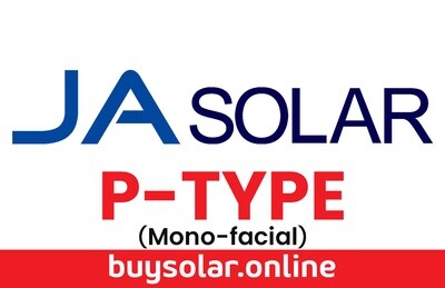 JA SOLAR P-TYPE Mono-Facial