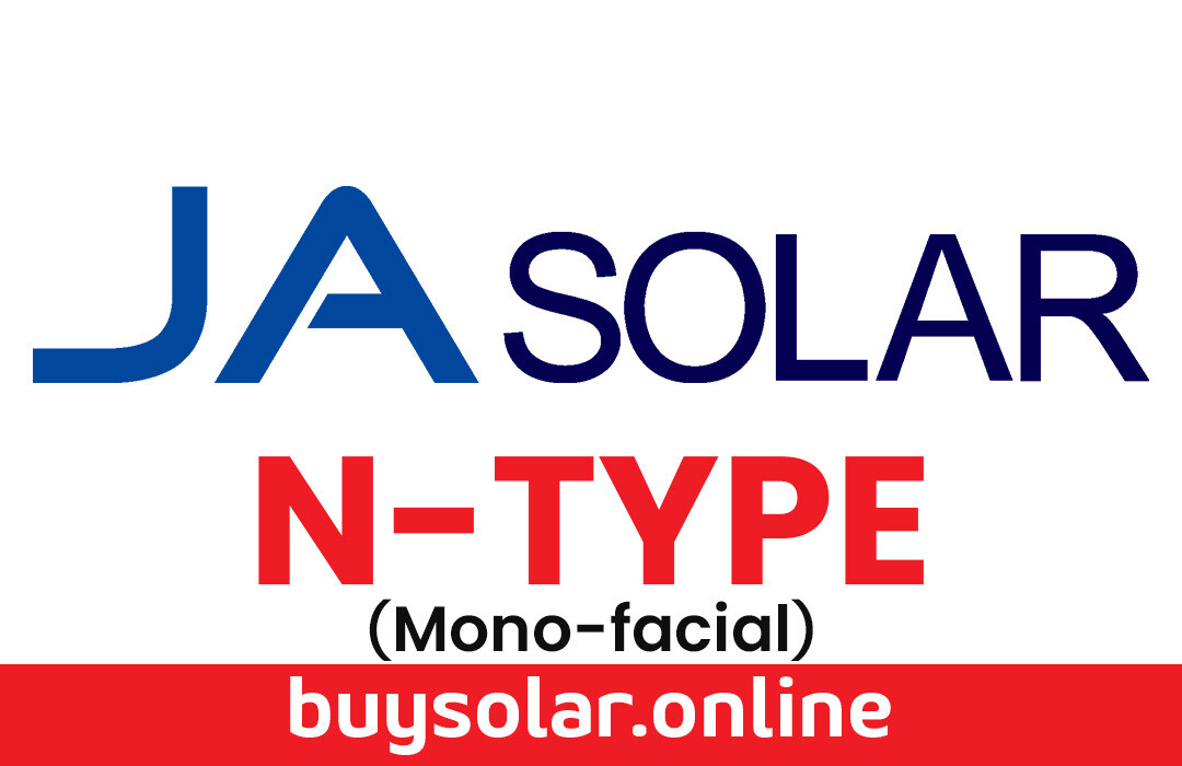 JA SOLAR N-TYPE Mono-Facial