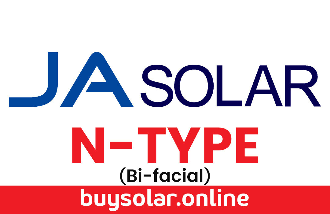 JA SOLAR N-TYPE Bi-Facial
