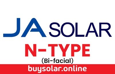JA SOLAR N-TYPE Bi-Facial