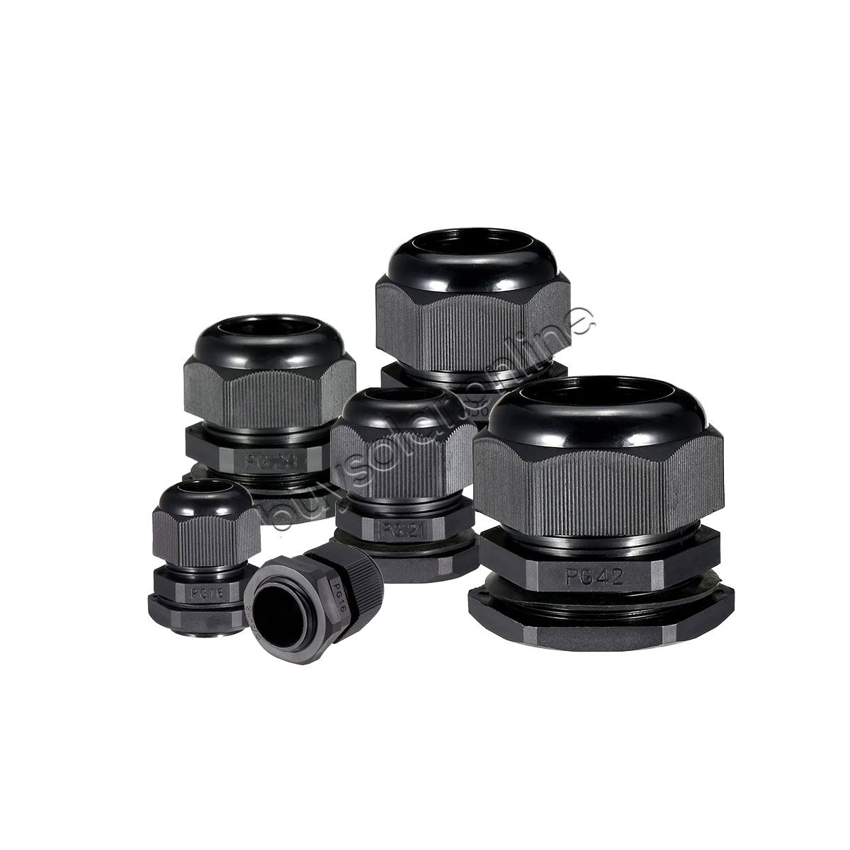 Black PV Gland