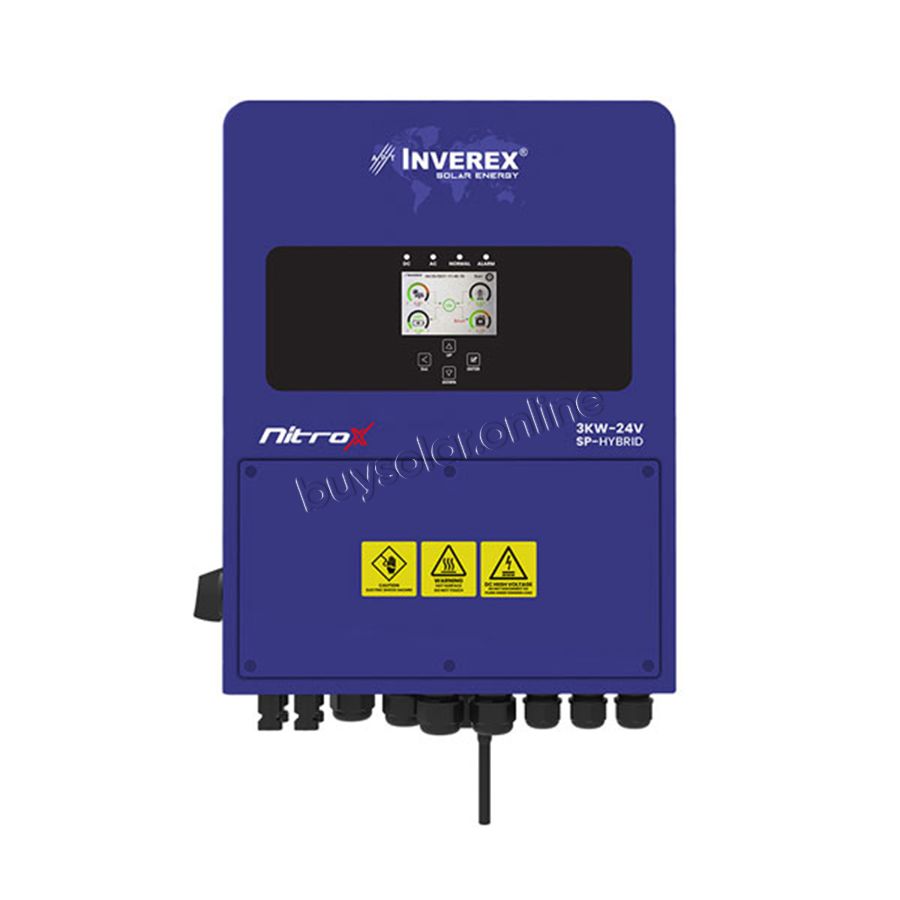 Inverex Nitrox 3 KW - 24 V Solar inverter (Single phase)