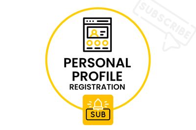 Personal Profile Registration