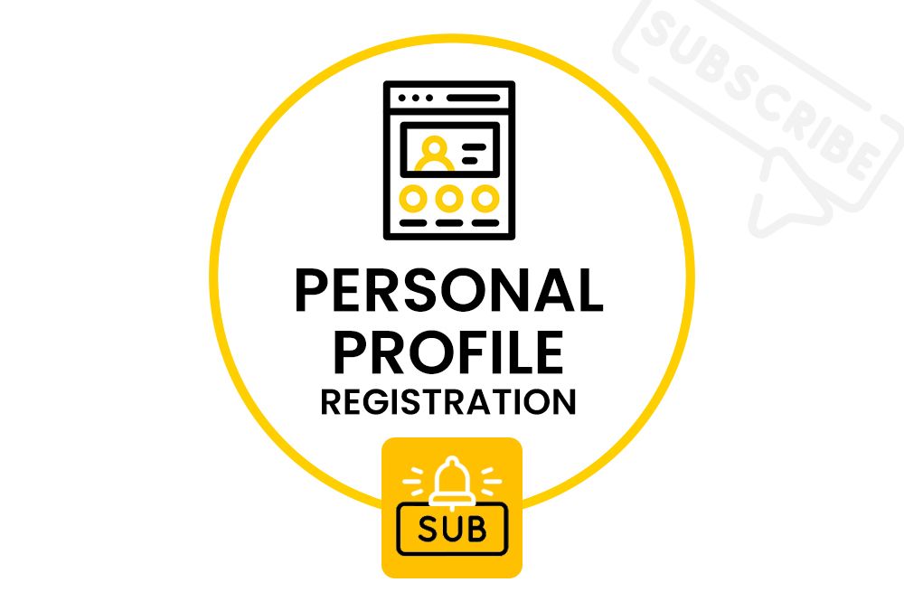 Personal Profile Registration