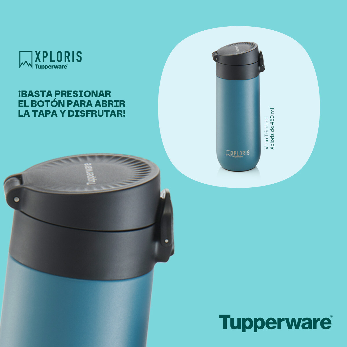 VASO TERMICO XPLORIS 450 ML