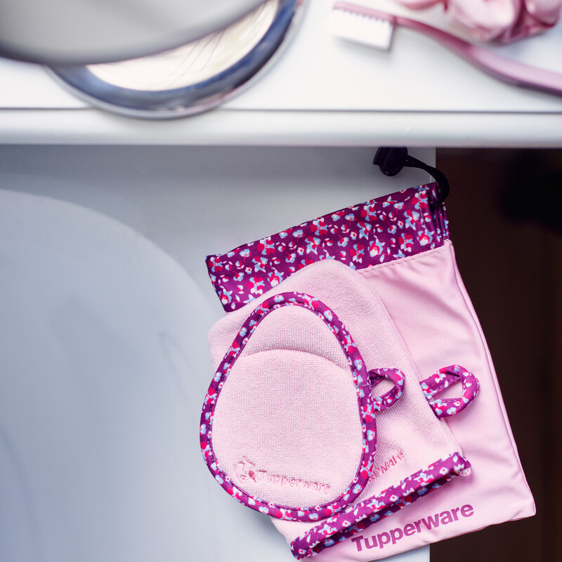 CONJUNTO MAQUILLAJE DE MICROFIBRA RECICLADA