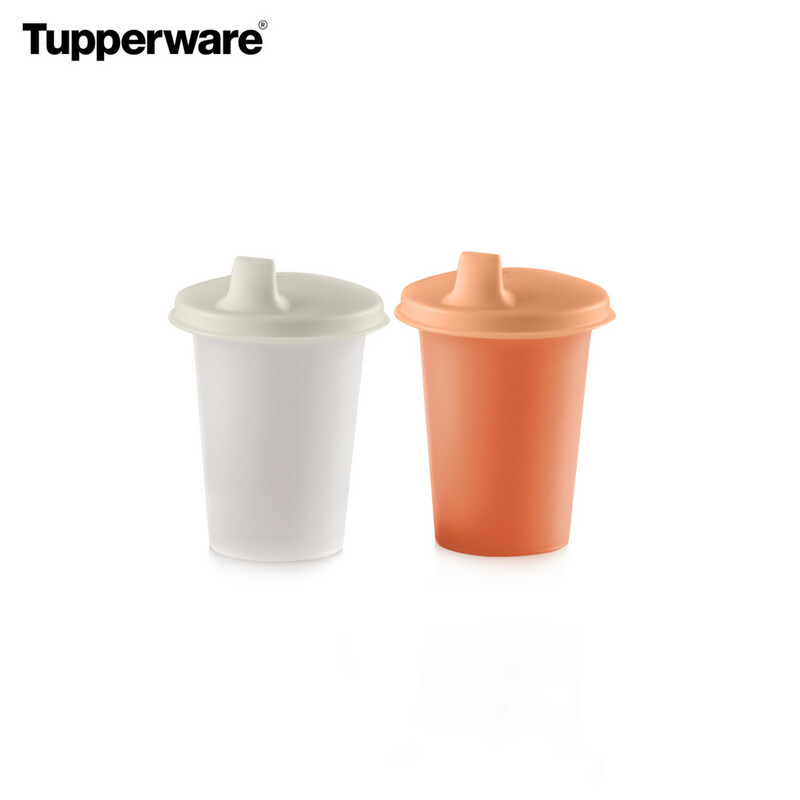 SET 2 VASOS CON TAPA