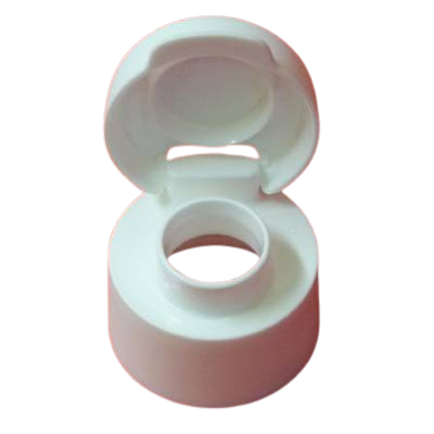 Tapon Botella 500ML Con abertura Blanco