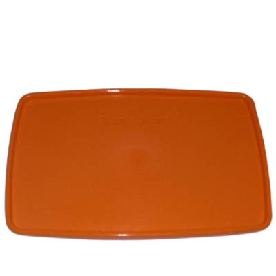 TAPA CONGELACION RECTANGULAR NARANJA