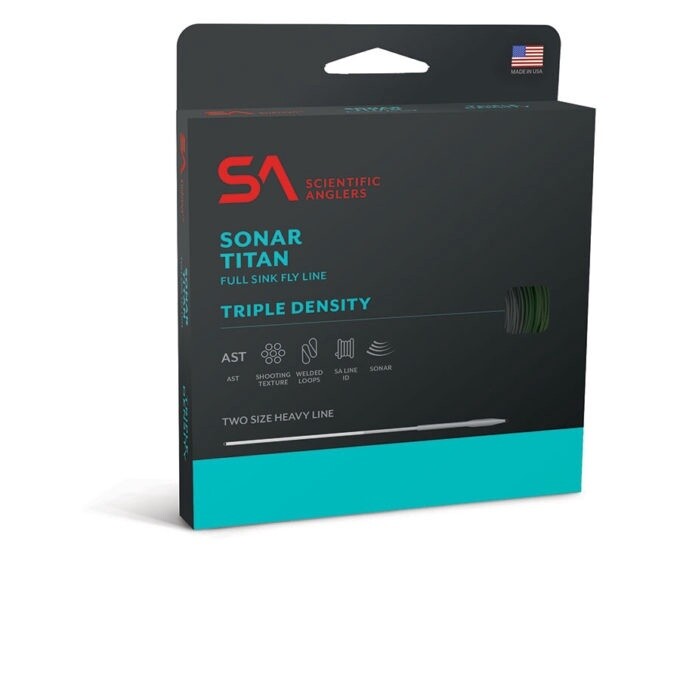 SA SONAR TITAN TRIPLE DENSITY FLY LINE