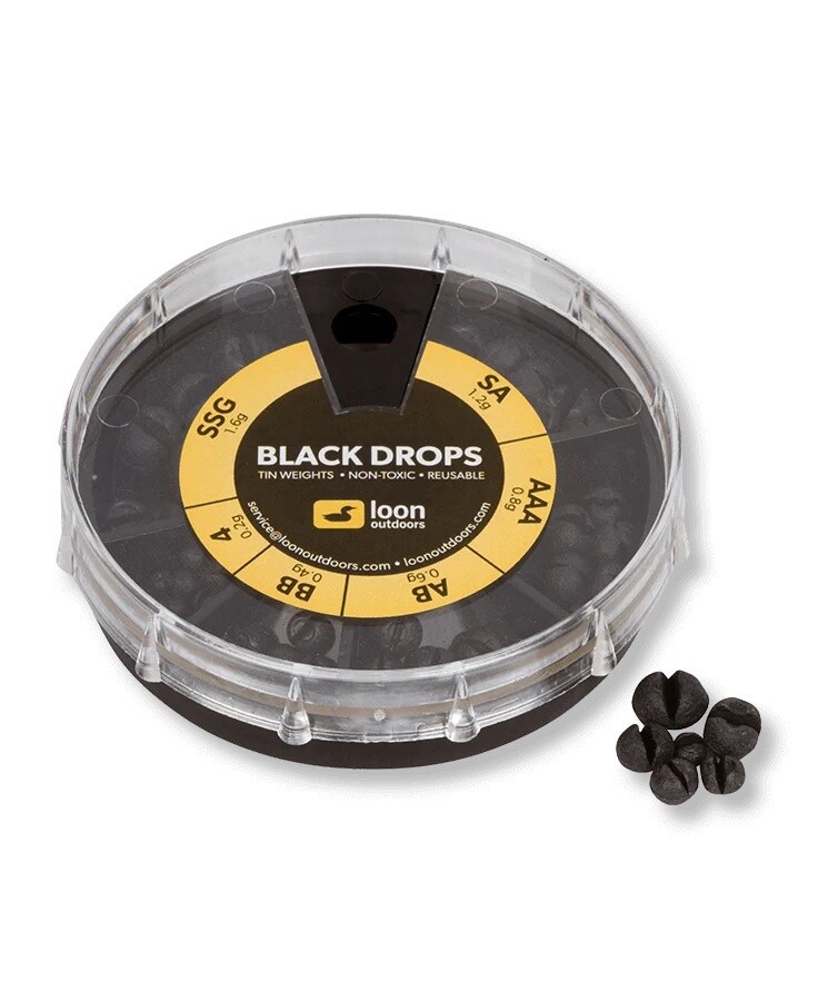LOON BLACK DROPS LARGE ASSORTMENT