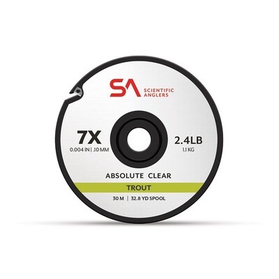 SA ABSOLUTE CLEAR TROUT TIPPET