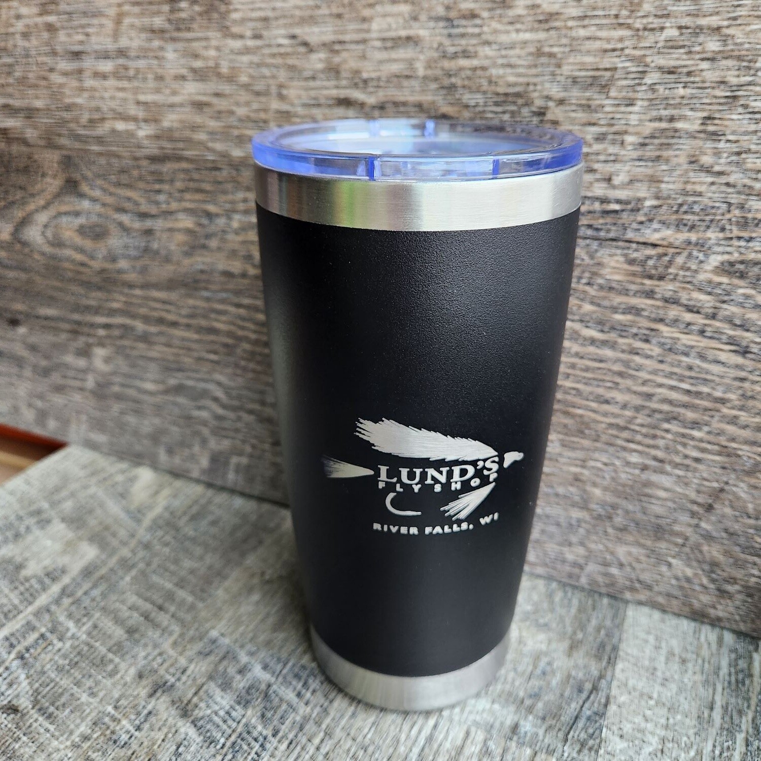LUNDS INSULATED TUMBLER 20oz, Color: BLACK