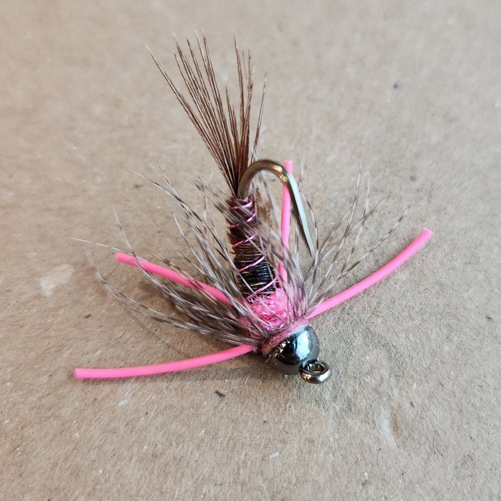STEELHEAD PINK PHEASANT TAIL NYMPH