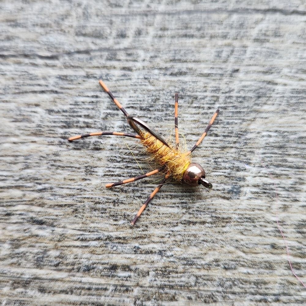 DIRTY HIPSTER GOLDEN STONEFLY NYMPH