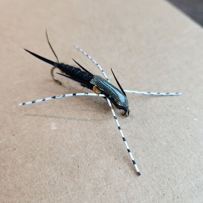 X-LEG DOUBLE BEAD STONEFLY NYMPH